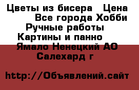 Цветы из бисера › Цена ­ 500 - Все города Хобби. Ручные работы » Картины и панно   . Ямало-Ненецкий АО,Салехард г.